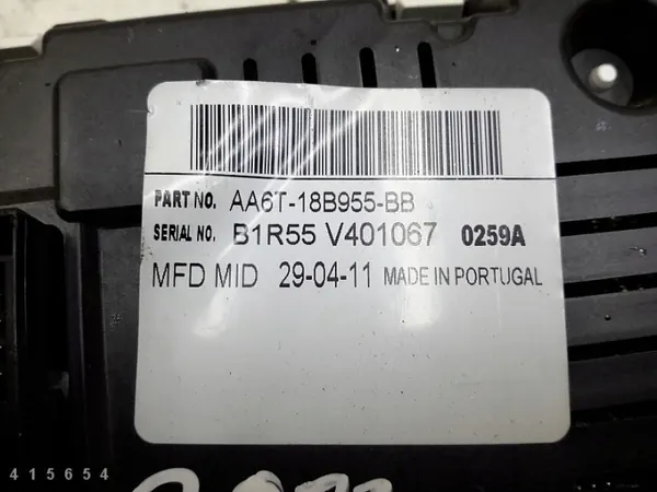Écran d'affichage Ford Fiesta OEM aa6t18b955bb image 5
