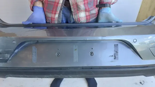 VOLVO S90 Spoiler Paraurti Posteriore Completo 31383304 image 9