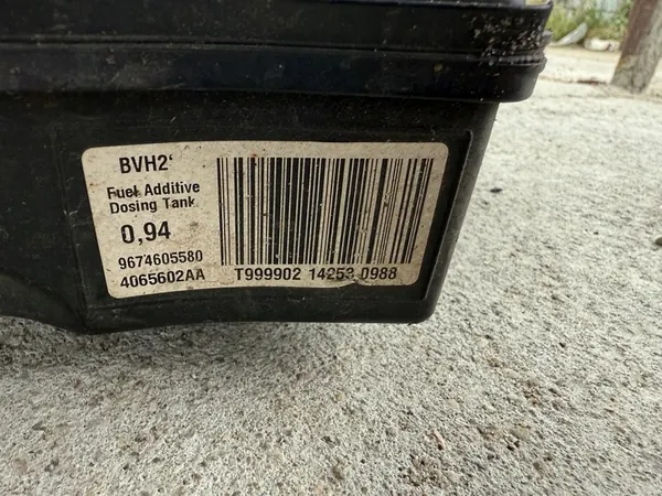 FAP Reservoir 9674605580 Citroen Peugeot 1.6 E-HDI image 5