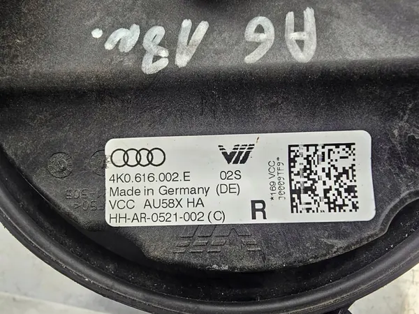 AUDI A6 C8 4K Amortisseur Air Arrière Droit 4K0616002E image 8