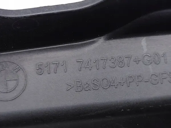 BMW X4 Frontscheibenleiste OEM 7417387 - Gebraucht image 7