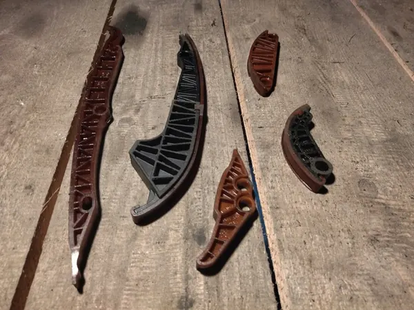 Volkswagen OE Timing Slide Rail Jetta image 2