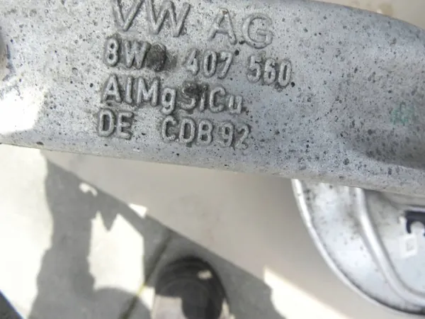 Brazo de control derecho delantero Audi A4 B9 OEM 8W0407242F image 4