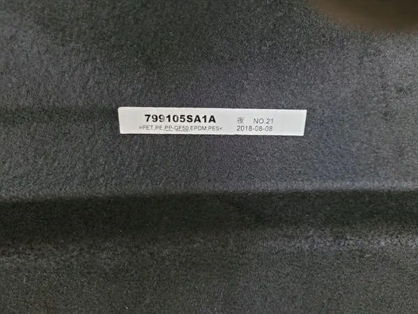 OEM 799105SA1A Étagre Arrière pour Nissan Leaf II image 4
