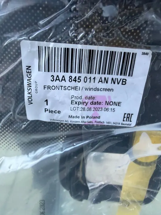 OEM 3aa845011 etutuuletin Volkswagen PASSAT B7:lle image 3