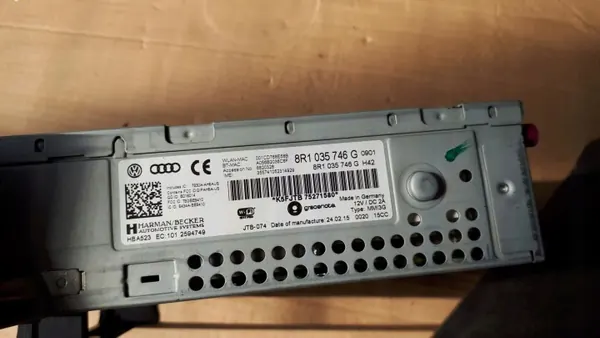 Audi MMI-yksikkö OEM 8R1035746G SQ5 Q5:lle image 6