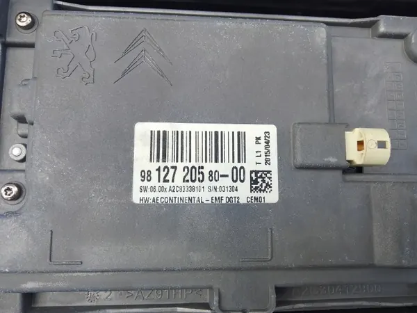 2015 Citroen C4 Picasso Display 9812720580 image 5