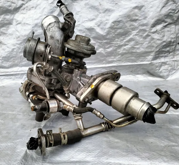 Válvula de turbocompresor Citroen C5 III X7 2.2 HDI 170CV 9686782580 image 2