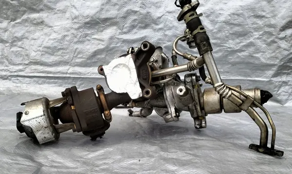 Válvula de turbocompresor Citroen C5 III X7 2.2 HDI 170CV 9686782580 image 6