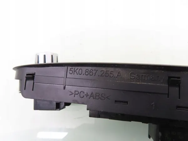 VW GOLF VI Fenstersteuerpanel 5K0867255A image 2