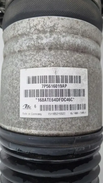 Porsche Luftfeder OEM 7P5616019AP hinten links gebraucht image 8