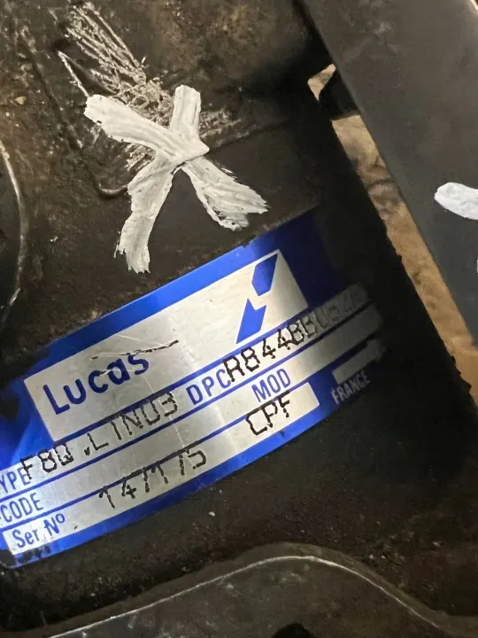 Bomba de inyección Lucas OEM f8qLIn03 - Estado usado image 8