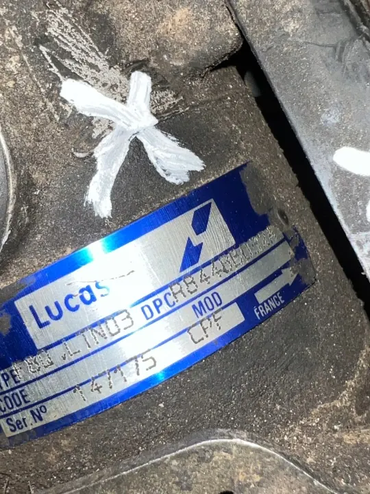Bomba de inyección Lucas OEM f8qLIn03 - Estado usado image 9