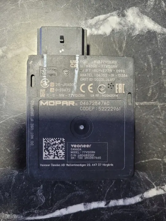 Toter-Winkel-Sensor Jeep Compass OEM 04672847AC image 2