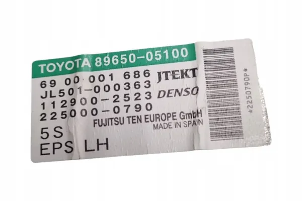 Module direction assistée OEM 8965005100 pour Toyota Avensis image 3