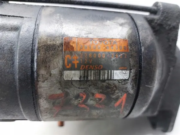 Motor de arranque Toyota RAV4 II 2000-2005 2.0 D-4D DENSO image 4