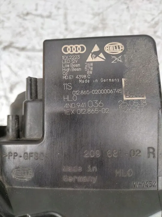Voll-LED-Matrix Frontscheinwerfer links Audi A8 4H D4 image 3