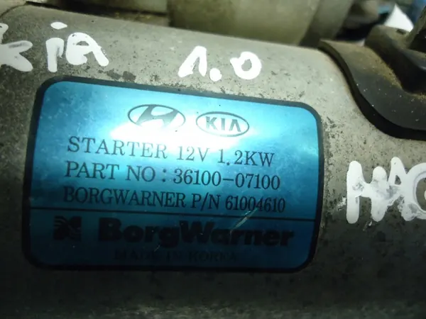 Arrancador HYUNDAI I10 KIA PICANTO 36100-07100 image 2