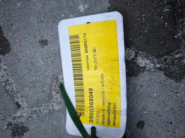 Ammortizzatore posteriore Nissan NV400 image 3