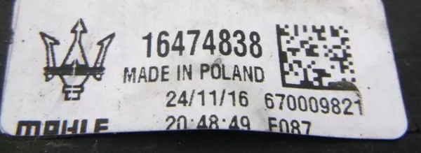 MASERATI GHIBLI LEVANTE CHŁODNICA DODATKOWA WODY image 3