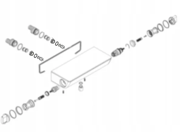 Ensemble de vanne de retour HANSGROHE 95773000 d'occasion image 6