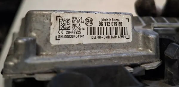Module Start Stop Citroen C4 Cactus OEM 9811207980 image 3