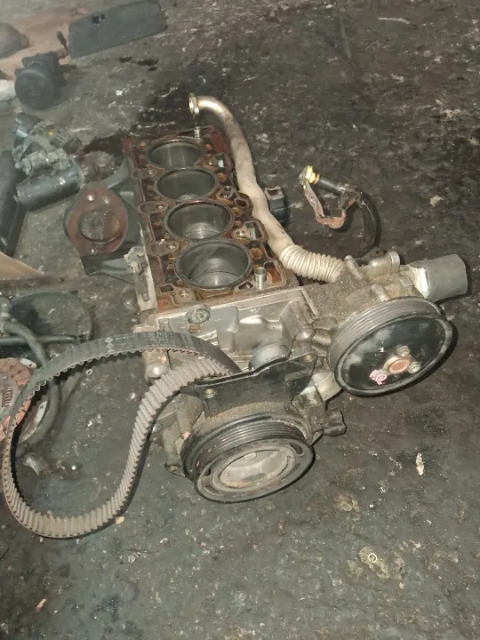 Fiat Stilo 1.6 16v motorblock - Begagnad OEM-del image 5