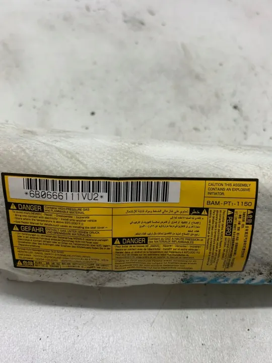 OEM 6B0666111VU2 Höger Sätets Airbag för Toyota Prius III image 4