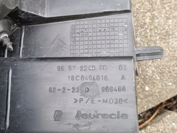 Support de buse de lave-glace droit OEM 9657224080 Citroen image 7