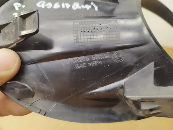 Farol + Grade Dianteira Direita Nissan Qashqai I J10 Lift image 8