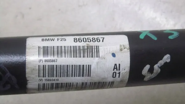 Framdrivningsaxel BMW X3 F25 2.0D 8605867 image 4