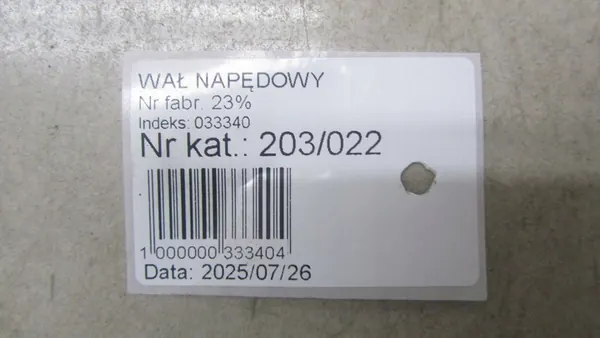 Framdrivningsaxel BMW X3 F25 2.0D 8605867 image 5