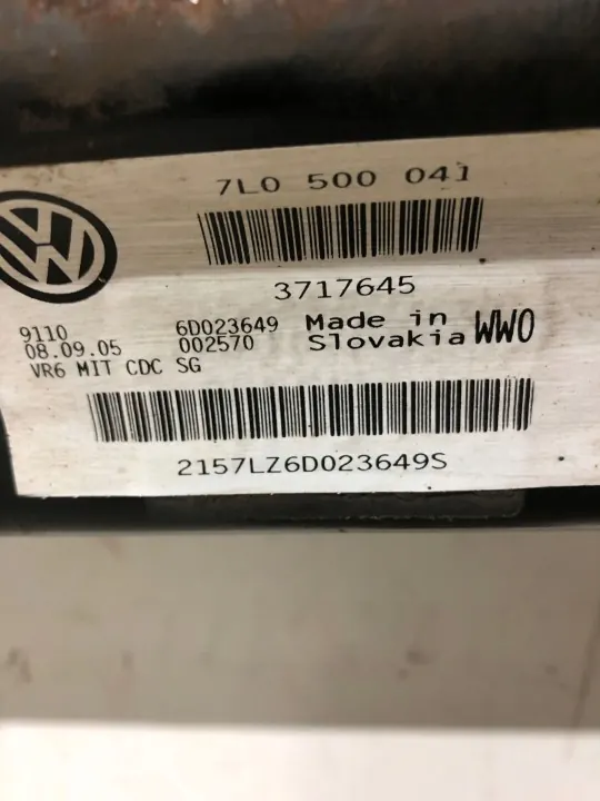 OEM 7L0500041 Bakfjädring för VW Touareg I 4x4 image 7