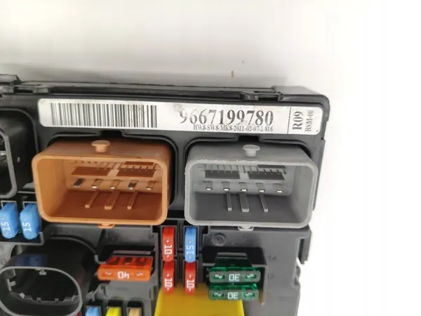 Caixa Módulo BSM OEM 9667199780 para Peugeot Citroen image 4