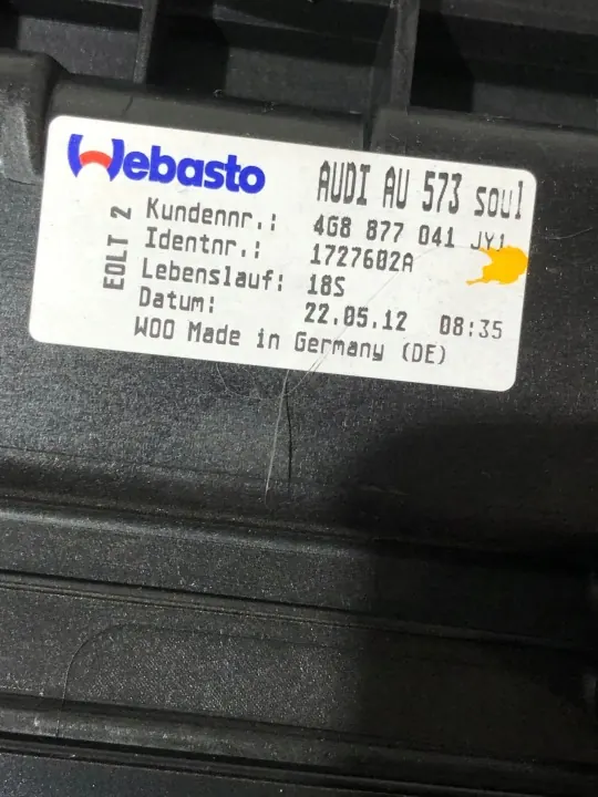 Teto Solar Audi A7 S7 OEM 4G8877041 - Usado image 4