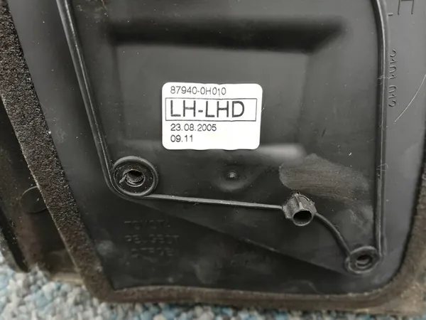 Vasen peili Citroen C1 - OE 8153.YW image 3