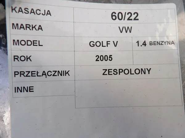 Schalterbaugruppe VW Golf V 1K0953519 image 4