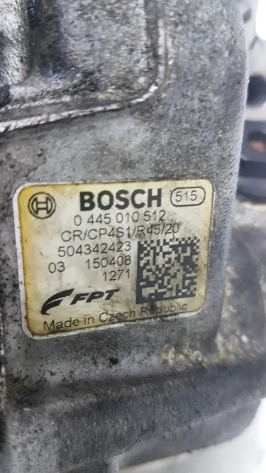 Bomba de inyección IVECO 0445010512 para Daily 3.0 HPI 12R image 3