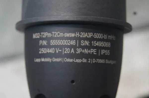 Adaptador Carga 230V Hyundai Ioniq 5 OEM 250/440V image 5