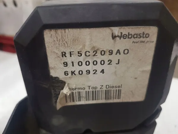 Calefactor estacionario Webasto Mazda 6 2012 OEM 000002031232 image 3