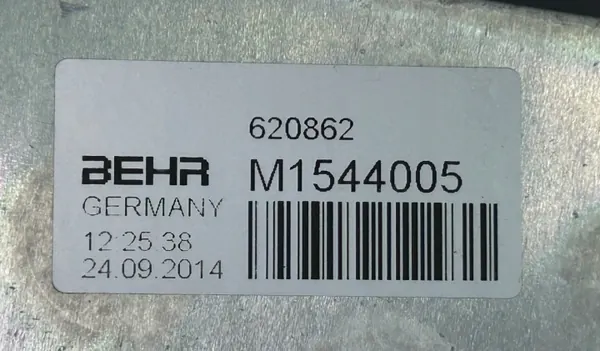 Condensador AC usado OEM M1544005 para DAF XF image 7