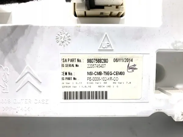 Compteur Peugeot 308 SW II OEM 9807588280 image 4