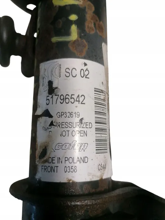 Ammortizzatore a molla anteriore sinistro Fiat Grande Punto image 5