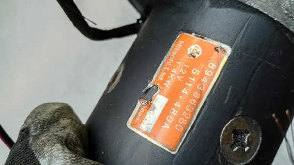 Motor de arranque Opel Combo C 1.7 DTI 8943863280 image 5