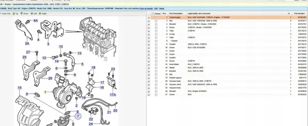 Saab 9-3 Turbo OEM 55205483 - 1.9L 110kw image 6