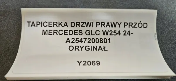 OEM A2547200801 Framhöger Dörrklädsel Mercedes GLC image 7