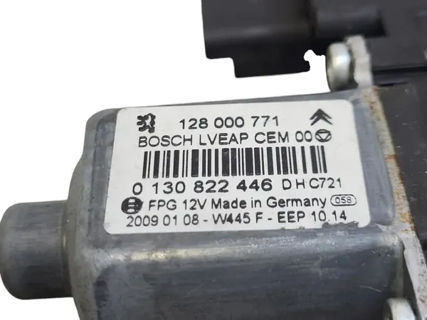 Citroen C5 III X7 oikea takaikkunamoottori OEM 128000771 image 4