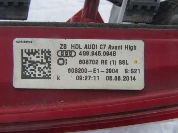 Luz Trasera Derecha Audi A6 C7 Kombi image 2