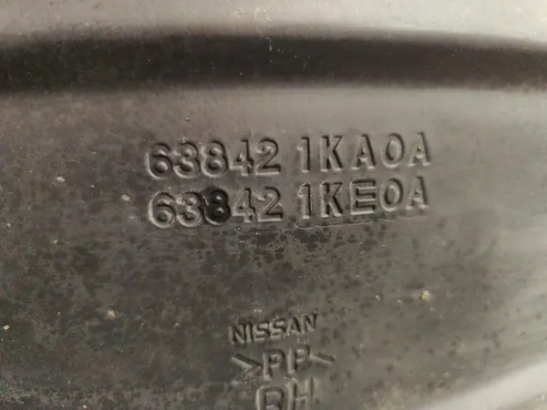 Right Front Wheel Arch Nissan Juke I F15 2010-2014 OEM image 4