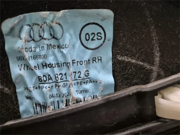 Para-lama dianteiro direito Audi Q5 II OEM 80A821172G image 4
